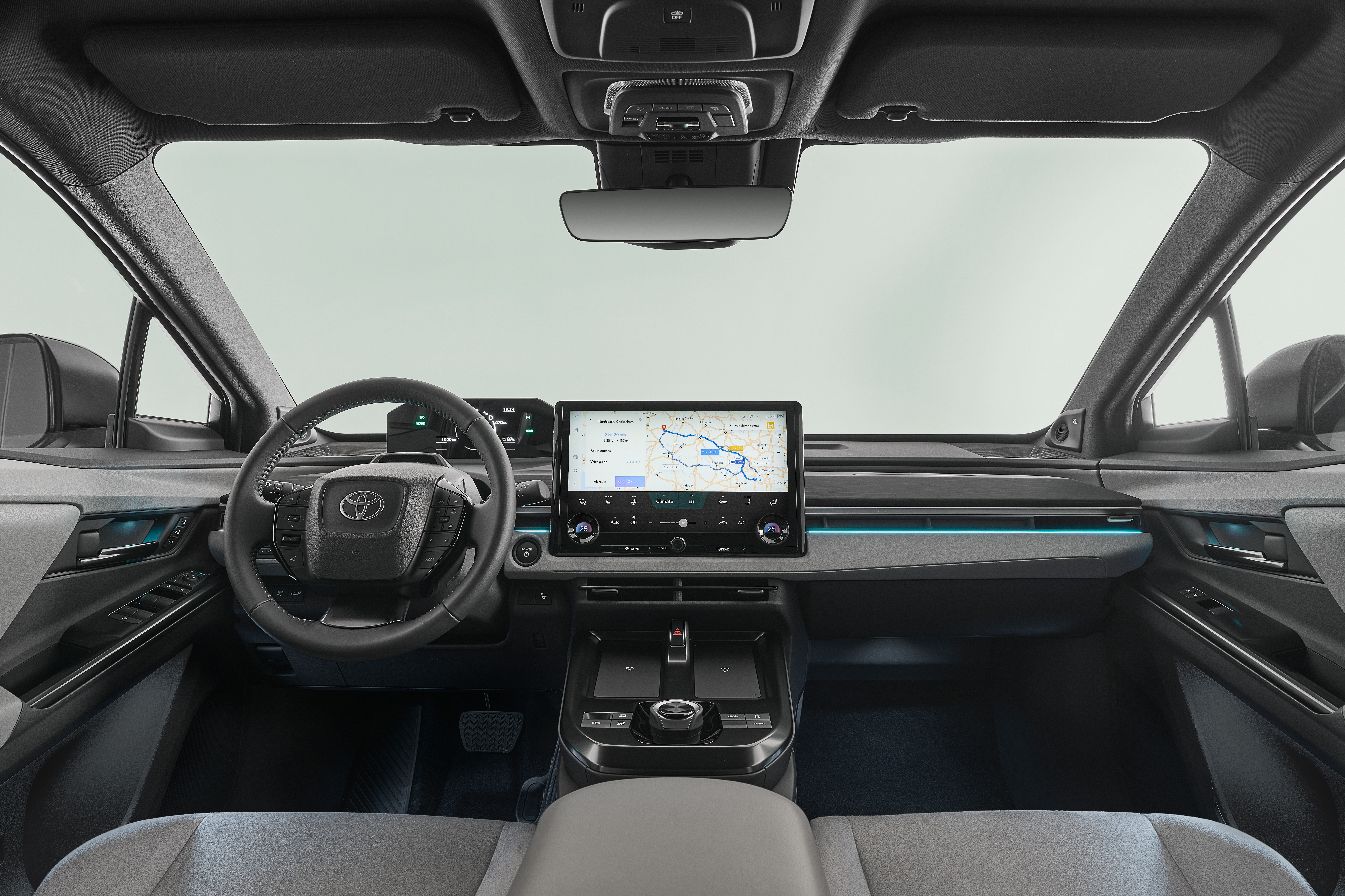 Toyota, tamamen elektrikli C-HR+'ı tanıttı 8 2025toyotac-hrinterior01